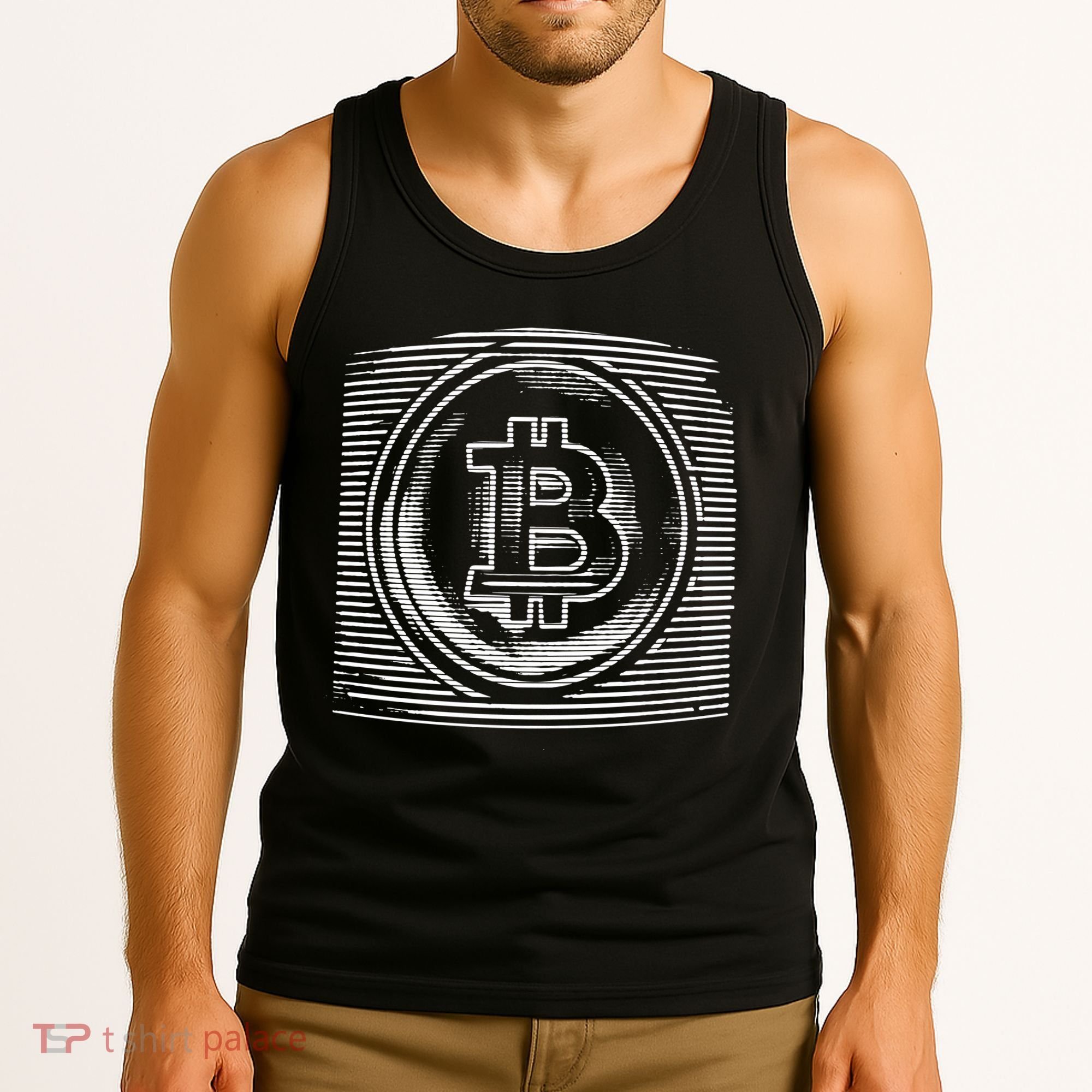 Bitcoin Static Logo Tank Top