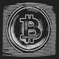 Bitcoin Static Logo Golf Towel thumb 3