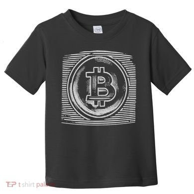 Bitcoin Static Logo Toddler T-Shirt