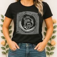 Bitcoin Static Logo Women's T-Shirt thumb 2