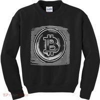 Bitcoin Static Logo Kids Sweatshirt thumb 0