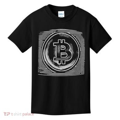 Bitcoin Static Logo Kids T-Shirt