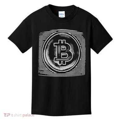 Bitcoin Static Logo Kids T-Shirt
