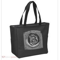Bitcoin Static Logo Tote Bag thumb 2