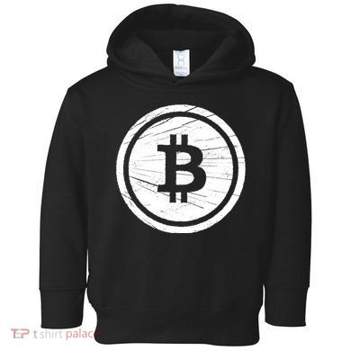 Bitcoin Symbol Toddler Hoodie