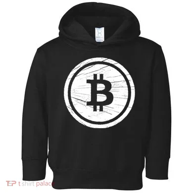 Bitcoin Symbol Toddler Hoodie