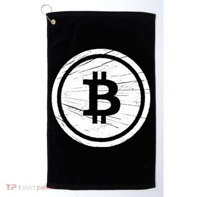 Bitcoin Symbol Golf Towel