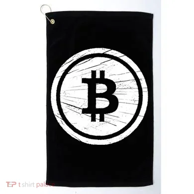 Bitcoin Symbol Golf Towel