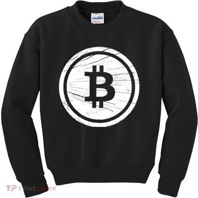 Bitcoin Symbol Kids Sweatshirt