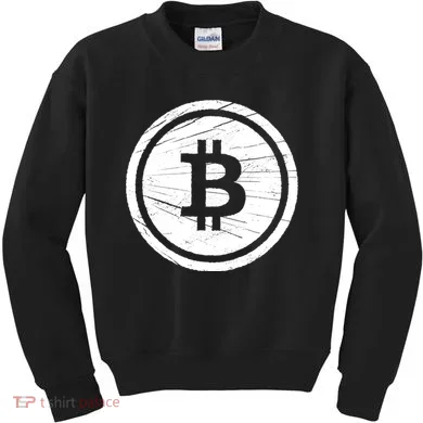 Bitcoin Symbol Kids Sweatshirt