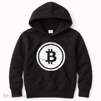 Bitcoin Symbol Kids Hoodie thumb 0