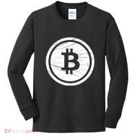 Bitcoin Symbol Kids Long Sleeve Shirt thumb 0