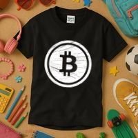 Bitcoin Symbol Kids T-Shirt thumb 3