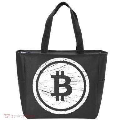 Bitcoin Symbol Tote Bag