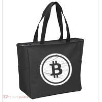 Bitcoin Symbol Tote Bag thumb 2