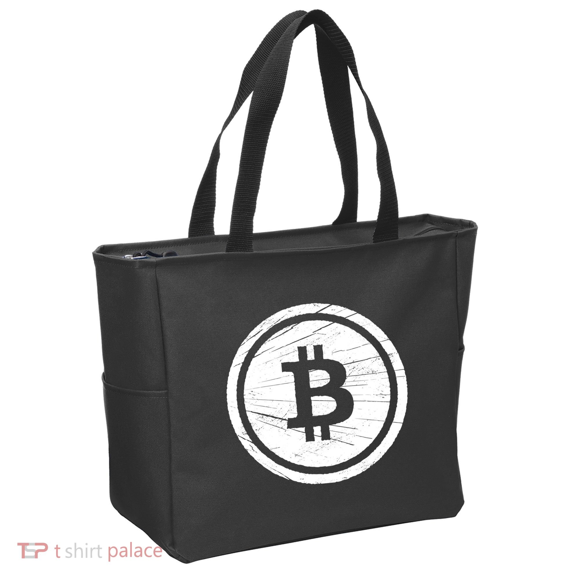Bitcoin Symbol Tote Bag