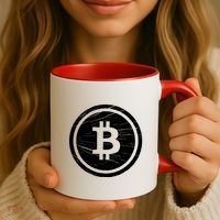 Bitcoin Symbol Coffee Mug thumb 3