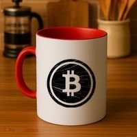 Bitcoin Symbol Coffee Mug thumb 4