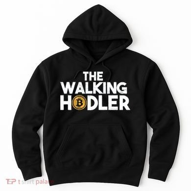 Bitcoin The Walking Holder Hoodie