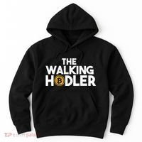 Bitcoin The Walking Holder Hoodie thumb 0