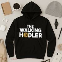 Bitcoin The Walking Holder Hoodie thumb 3