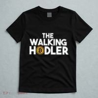 Bitcoin The Walking Holder T-Shirt thumb 5