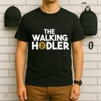 Bitcoin The Walking Holder T-Shirt thumb 6