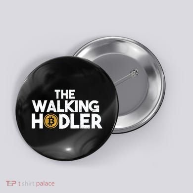 Bitcoin The Walking Holder Button