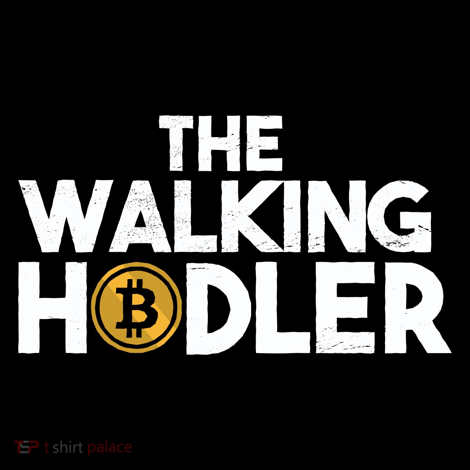 Bitcoin The Walking Holder Bucket Hat