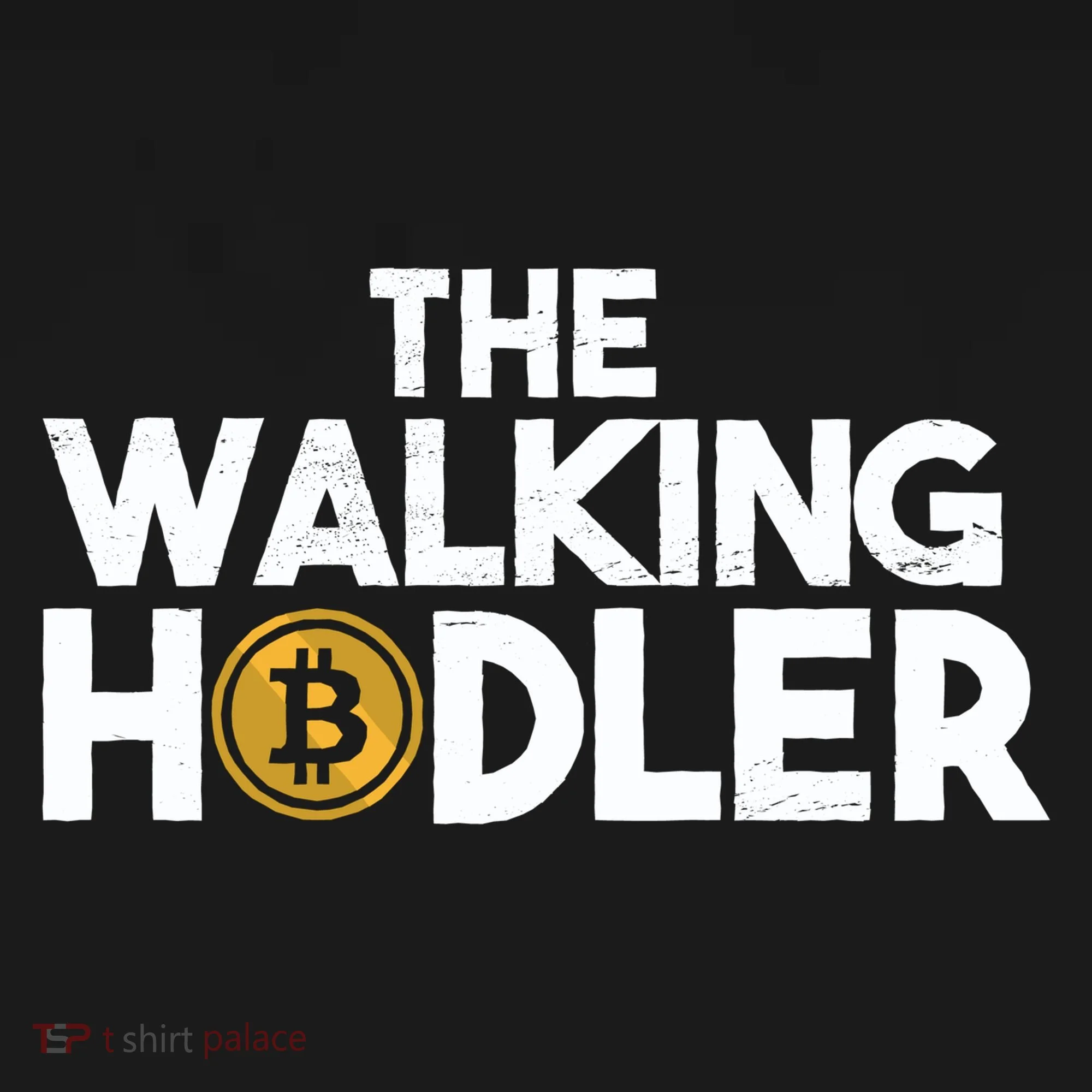 Bitcoin The Walking Holder Bucket Hat
