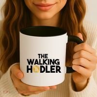 Bitcoin The Walking Holder Coffee Mug thumb 3