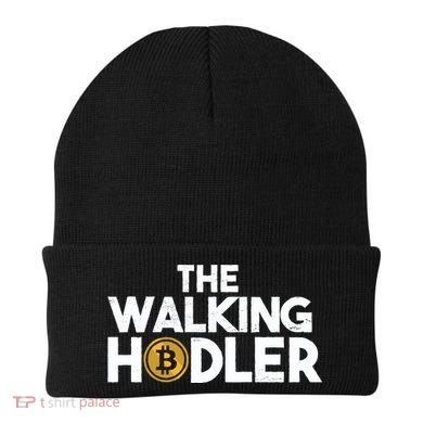 Bitcoin The Walking Holder Beanie