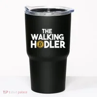 Bitcoin The Walking Holder Tumbler thumb 0