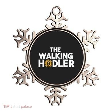 Bitcoin The Walking Holder Ornament