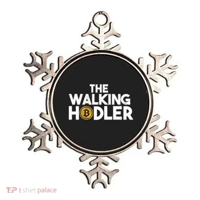 Bitcoin The Walking Holder Ornament