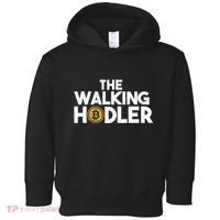 Bitcoin The Walking Holder Toddler Hoodie thumb 0