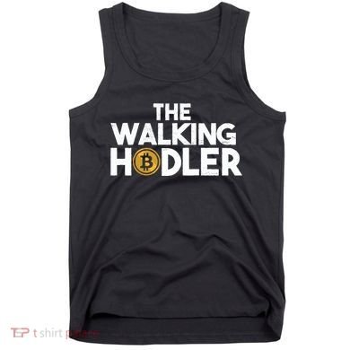 Bitcoin The Walking Holder Tank Top