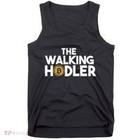 Bitcoin The Walking Holder Tank Top thumb 0