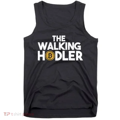 Bitcoin The Walking Holder Tank Top