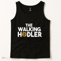 Bitcoin The Walking Holder Tank Top thumb 2