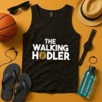 Bitcoin The Walking Holder Tank Top thumb 4