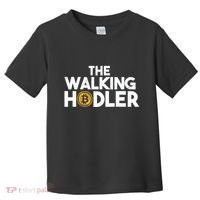 Bitcoin The Walking Holder Toddler T-Shirt thumb 0
