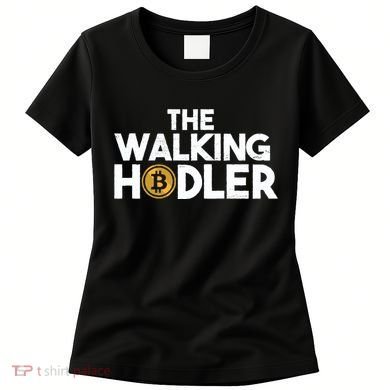 Bitcoin The Walking Holder Women's T-Shirt