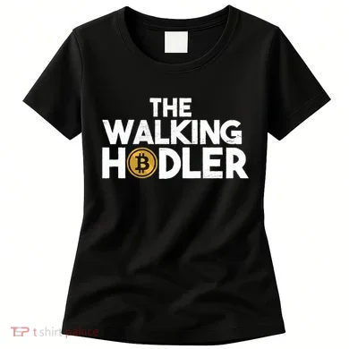 Bitcoin The Walking Holder Women's T-Shirt