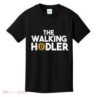 Bitcoin The Walking Holder Kids T-Shirt thumb 0