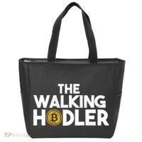 Bitcoin The Walking Holder Tote Bag thumb 0