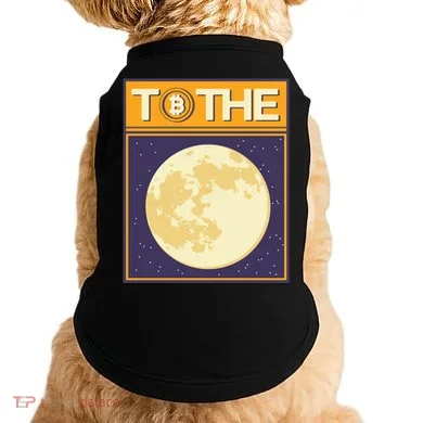 Bitcoin To The Moon Doggie Tank