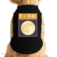 Bitcoin To The Moon Doggie Tank thumb 0