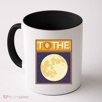 Bitcoin To The Moon Coffee Mug thumb 0