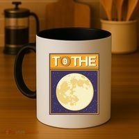 Bitcoin To The Moon Coffee Mug thumb 4
